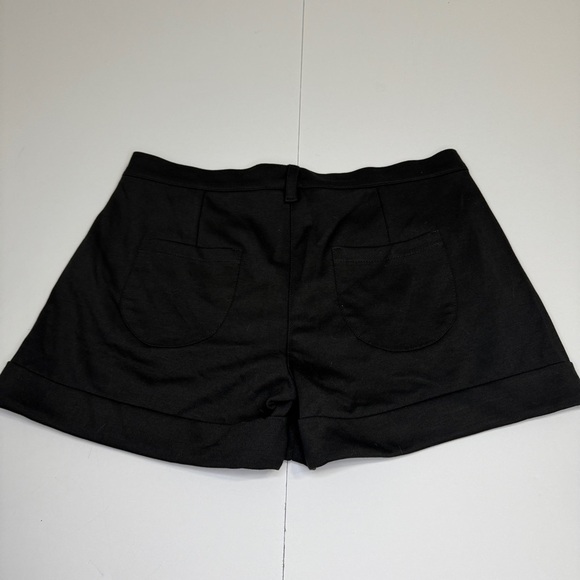 Fiorucci Black High-Rise Tailored Shorts Size IT 44 / US 30 | Made in Italy - Picture 5 of 15
